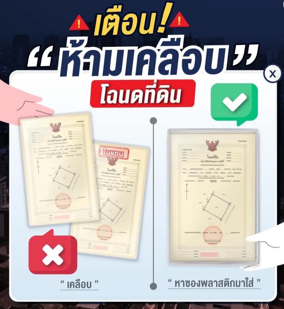 อย่าเคลือบโฉนด